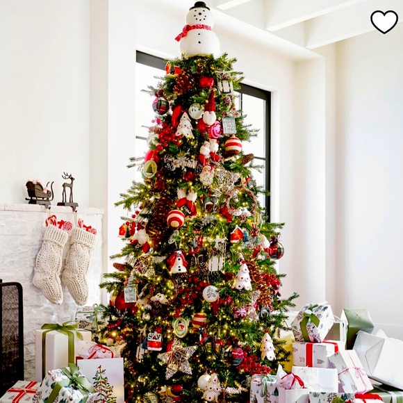 Pottery Barn Archie The Snowman Tree Topper Christmas Tree Topper New ⛄️ - Picture 2 of 2